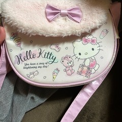 キティちゃんフワフワカバン