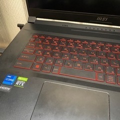 msi katana GF76 11UD ゲーミングノートパソコン
