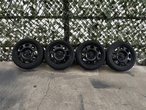 成約済み　ハスラー純正ブラックホイール　165/60R15