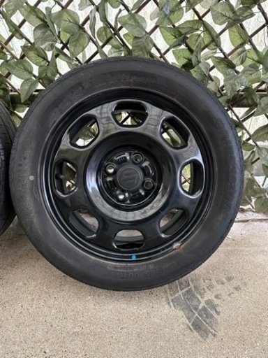 成約済み　ハスラー純正ブラックホイール　165/60R15