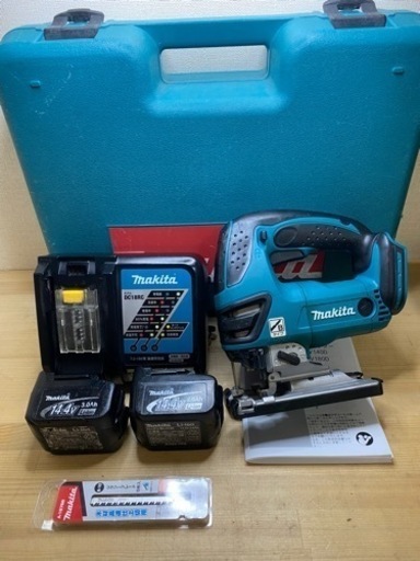 中古 マキタ　JV140D 14V 充電式ジグソー　フルセット