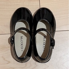 子供用　フォーマル靴　15cm ブラックの画像