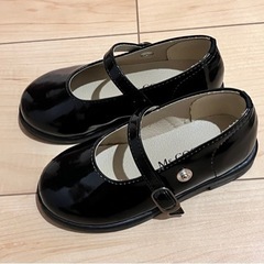 子供用　フォーマル靴　15cm ブラックの画像