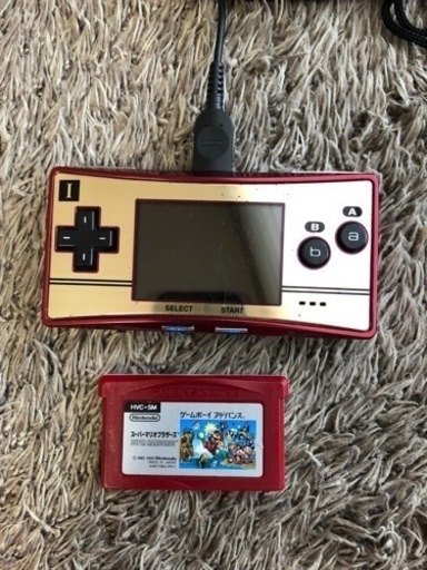 美品】ゲームボーイミクロ 20th ファミコンカラー希少 限定【完品】