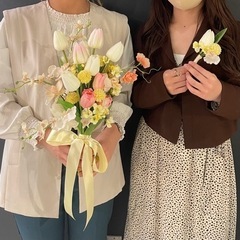 結婚式手作りウェディングブーケの画像