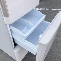 札幌◆SHARP プラズマクラスタ―搭載 350L 3ドア 冷凍冷蔵庫◆ シャープ SJ-PW35C どっちもドア 左右 両開き