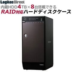 ロジテック 8Bay USB3.0 eSATA LHR-8BRH...