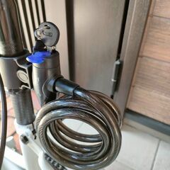 折り畳み自転車の画像