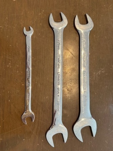 単品でも可　スナップオン　極薄スパナ