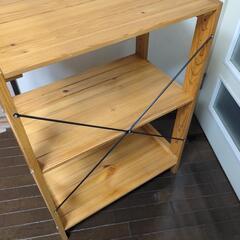 【取引確定】木製 収納棚の画像