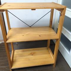 【取引確定】木製 収納棚の画像