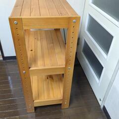 【取引確定】木製 収納棚の画像