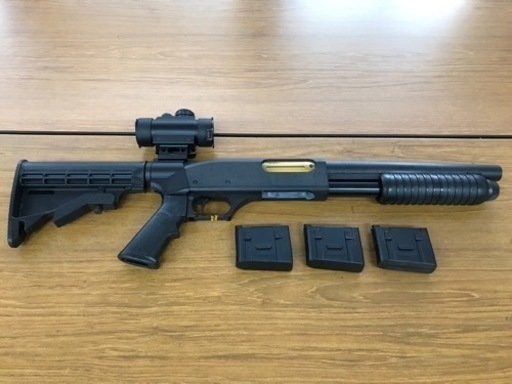 マルゼン ca870 チャージャー／ドットサイト・マガジン3個・ガンケース付き