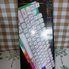ゲーミングキーボード&マウスセットの画像