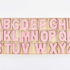 イベントの飾り付けやハンドメイド作品に⭐️木製アルファベットバー...