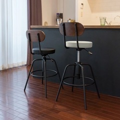 【〜6/2】美品カウンターハイチェア2脚セットの画像