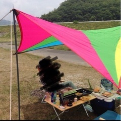 Hexa Tarp S カラフル　タープの画像