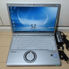 JC03192 パナソニック Let's Note CF-SZ5 Win11 ノートパソコン美品