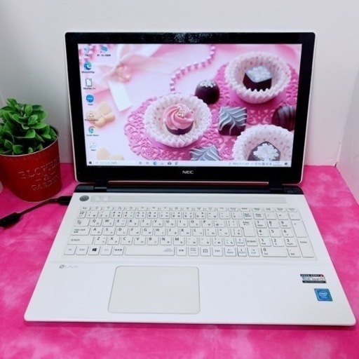 B-12【LAVIE♡SSD/カメラ付き】初心者◎すぐ使えるノートパソコン