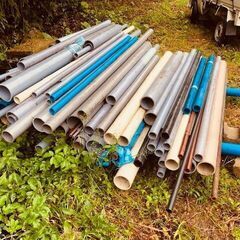 塩ビ管　残財廃棄予定のパイプですの画像