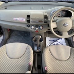 【自社ローン❗️頭金0❗️金利0❗️】簡単WEB審査♪✨日産　マーチ✨まさかの走行距離4.7万キロ！ の画像