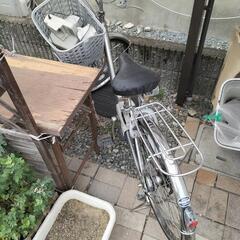 古い電動アシスト自転車