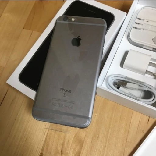 【新品未使用】iPhone6s Space Gray 32GB SIMフリー