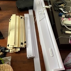 【お話中】 ダブルベッド ロータイプ フレームのみ ホワイトの画像