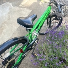 自転車　24インチ（6段変速）小学生用　の画像