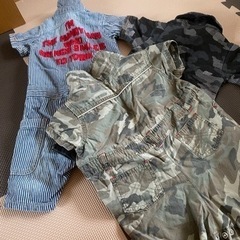 ヤンチャ系ベビーつなぎの画像