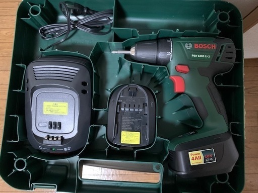 BOSCHボッシュバッテリードライバードリル