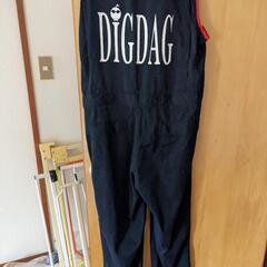 希少　JATEXEL　ノースリーブ　ツナギ服　ディグダグ　バンド衣装　LLの画像