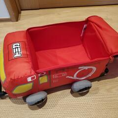 トミカスーツケース型小物入れの画像