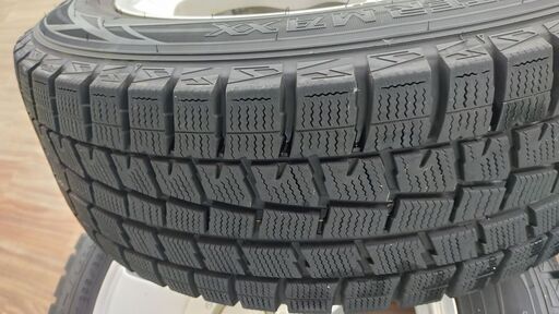ダンロップスタッドレス ウィンターマックス01 205/60/R16 2018年18週製造　Work Ligare 5本スポーク　４本セット