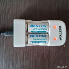 CR2(CR123A電池) 充電器セット 