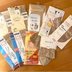 レース付クルーソックス　11足