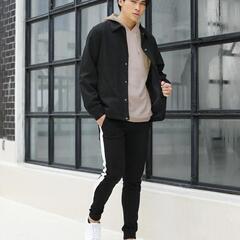 【美品】スウェットジョガーパンツ （メンズ / Lサイズ / ブラック）の画像