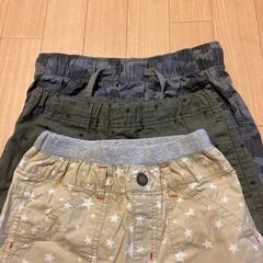130cm 半ズボン　3着セットの画像