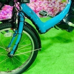 ❷ 5251子供乗せ電動アシスト自転車ブリヂストン3人乗り対応20インチ