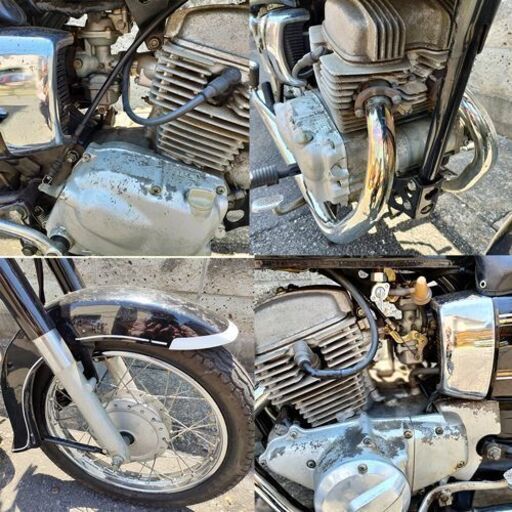 ホンダ CD125T 1977年初代モデル 実動 現状