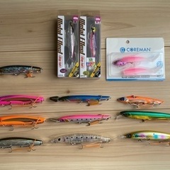 引取り希望　最終値下げ！シーバス　ショアジギング　プラグ、ジグセット