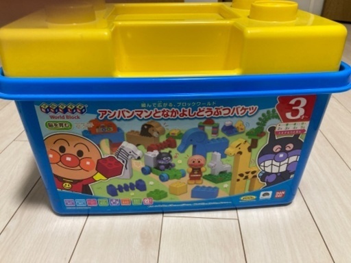 あんぱんまんブロックとデュプロとデュプロシート