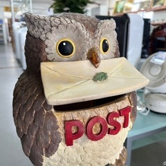 フクロウのポスト
