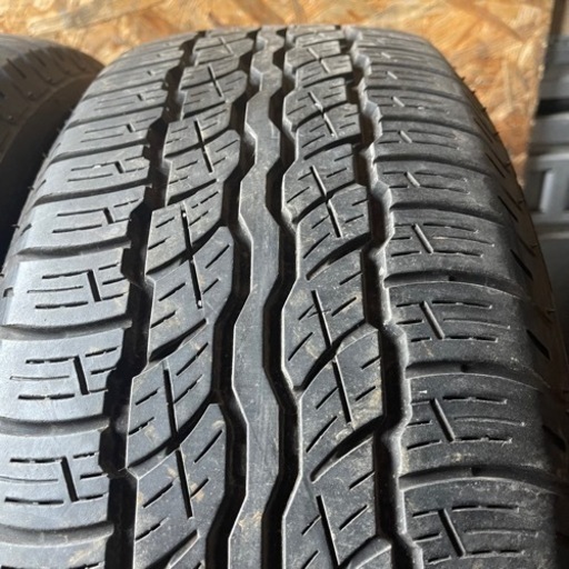 バリ山　BRIDGESTONE ブリヂストン　ブリジストン　DUELER H/T 687 235/55R18 2015年製　18インチ