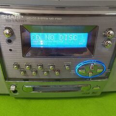 【お話中】動作品☆CD/MD/カセットデッキ☆SHARP☆MD-F350☆おまけ☆動作OKの画像