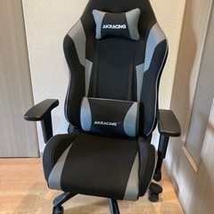 AKRacing Wolf シリーズ  グレー(灰色) ゲーミングチェア