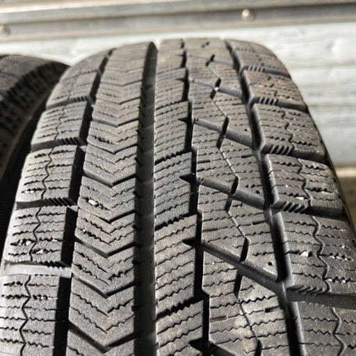 バリ山　BRIDGESTONE ブリヂストン　ブリジストン　VRX 155/65R13 スタッドレス　タイヤ　2017年製　13インチ