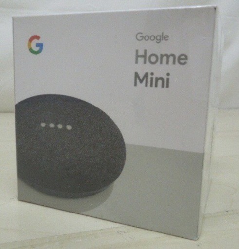 Google home mini チャコール 未開封　グーグル　スマートスピーカー