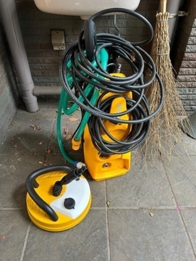 RYOBI(リョービ)AJP-1420ASP+延長ホース+高圧回転クリーナー