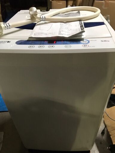 YAMADA ヤマダ電機 全自動電気洗濯機 5.0kg YWM-T50A1 2016年製